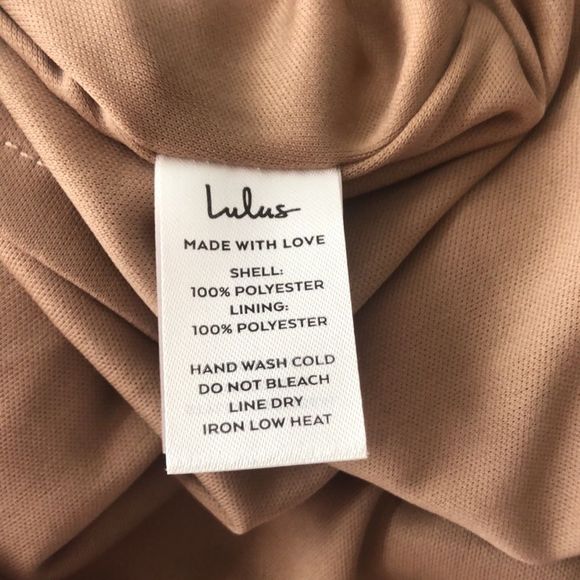 Lulus Champagne Showers Matte Bronze Sequin Bodycon Dress size Small NWT - Picture 11 of 13